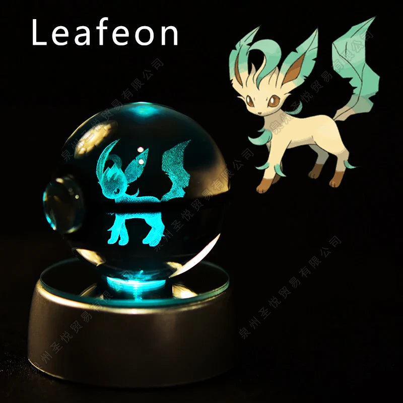 3D Pokémon Crystal Ball Lamp