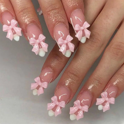 24Pcs Sweet Press-On Nail Set