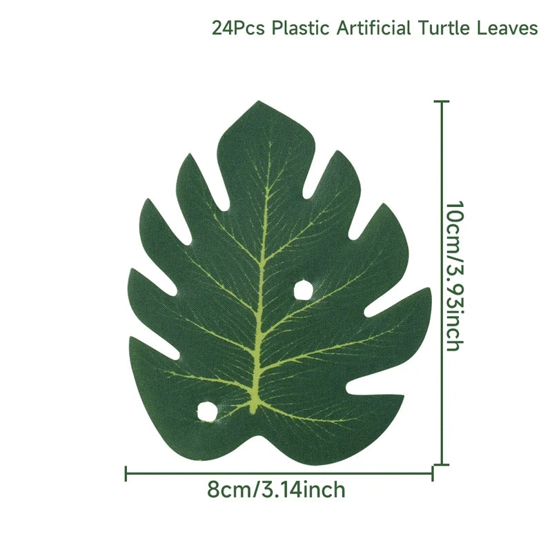 Artificial Tropical Palm Leaf Decor