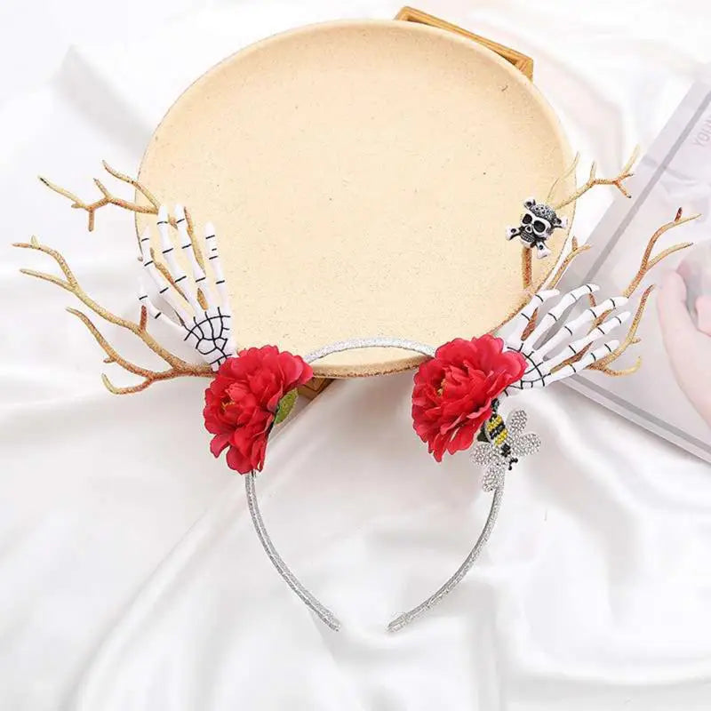 Christmas Reindeer Antler Headband