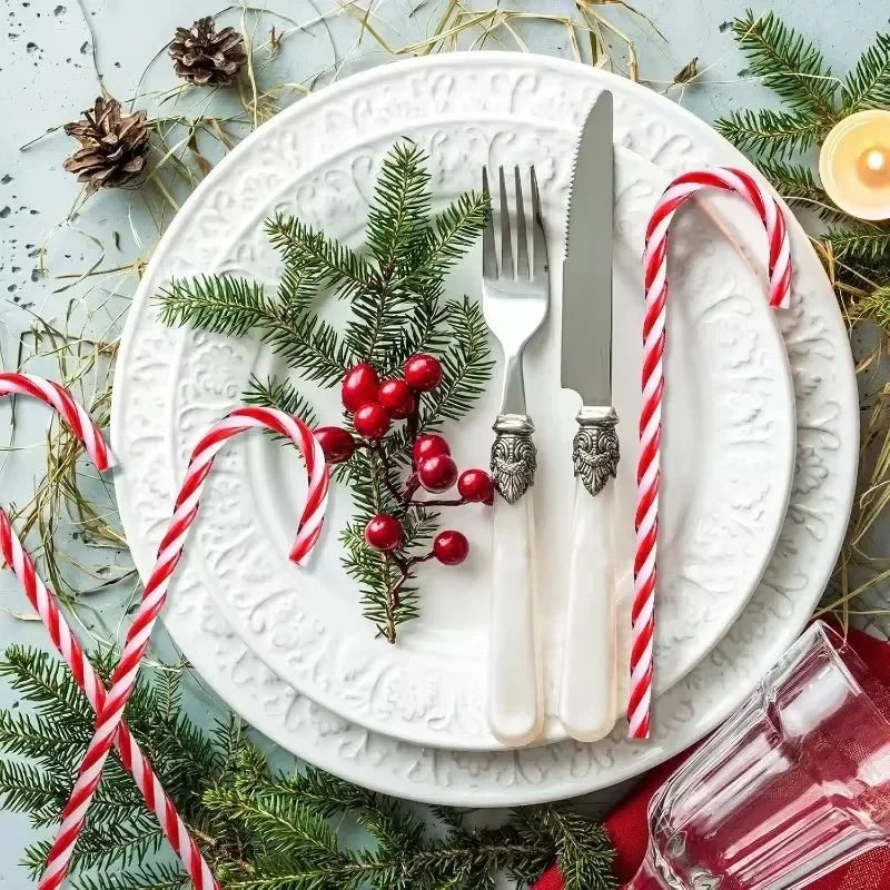 Plastic Candy Cane Tree Ornaments