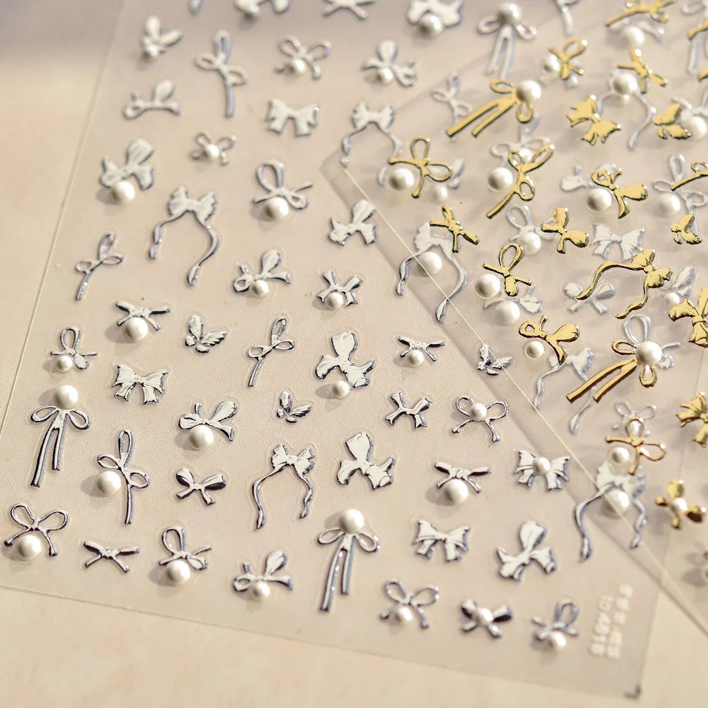 Bowknot 3D Nail Art Stickers