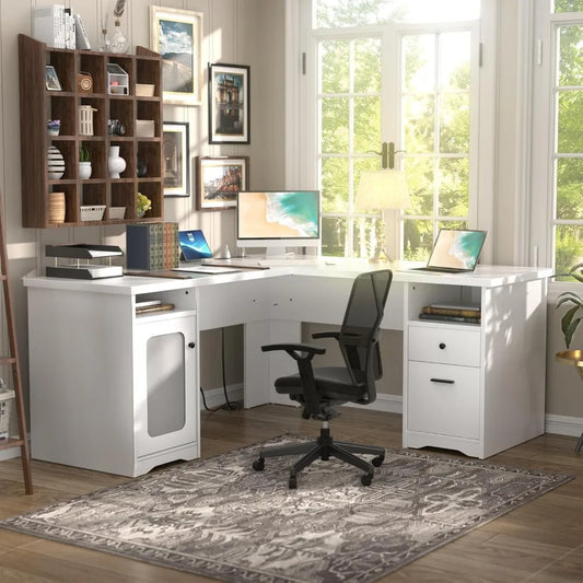 L Shaped Computer Desk