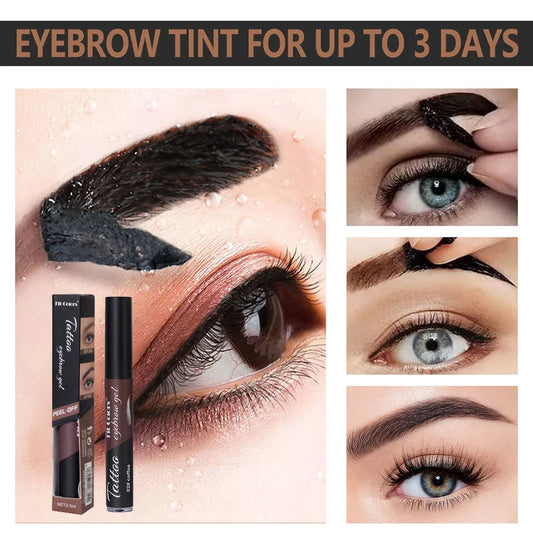 4-Color Waterproof Eyebrow Gel
