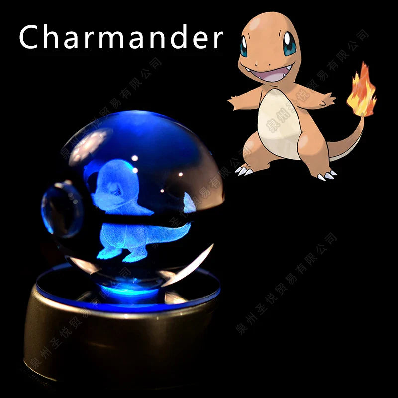 3D Pokémon Crystal Ball Lamp