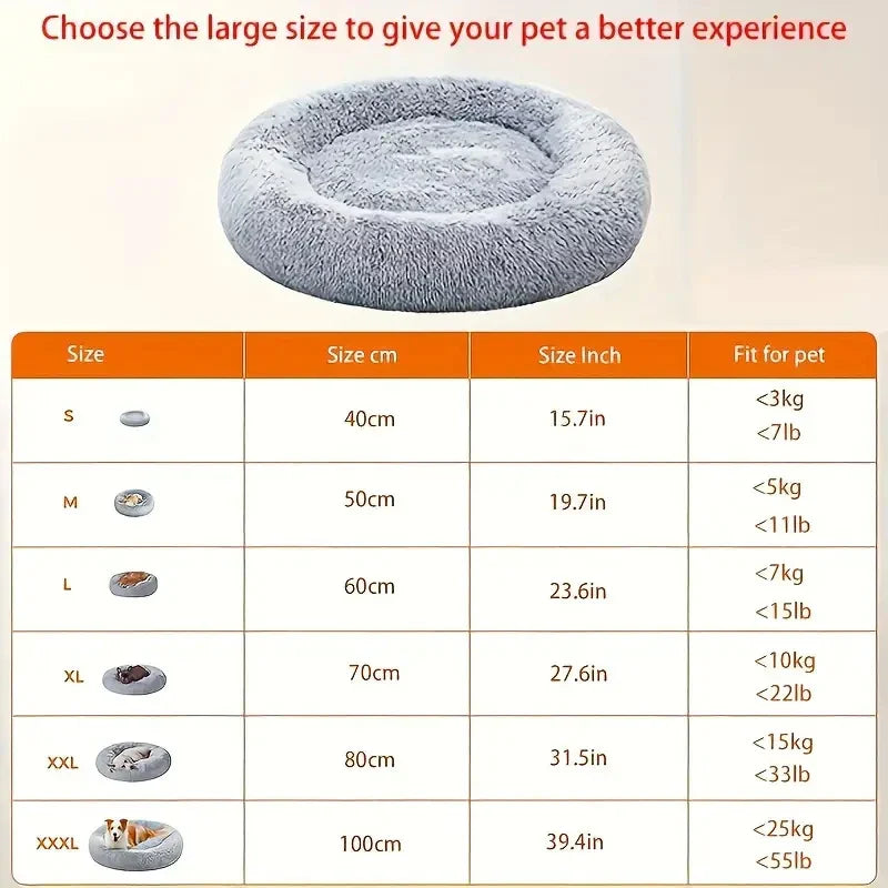 Soft Plush Pet Bed