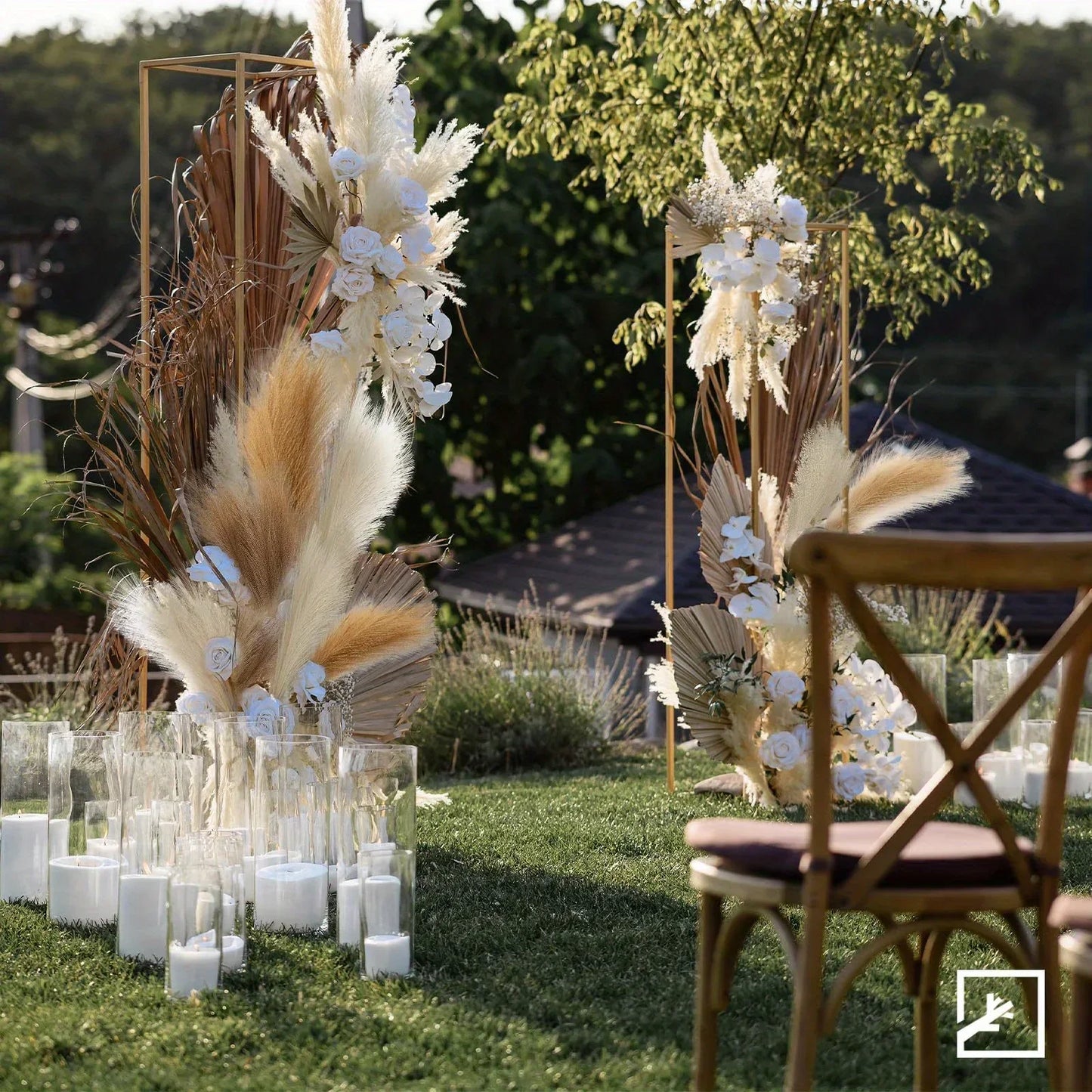 MUFU Artificial Pampas Grass Set