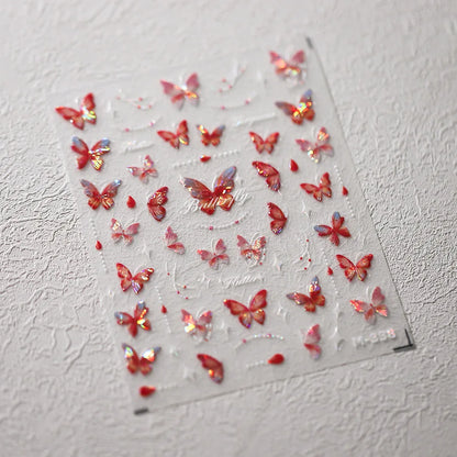 NAILFYOU Kawaii Butterfly Nail Stickers
