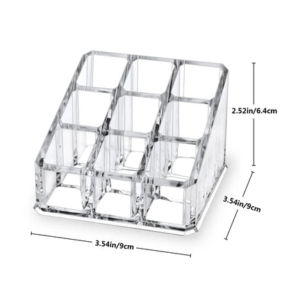 9-Grid Lipstick Storage Rack