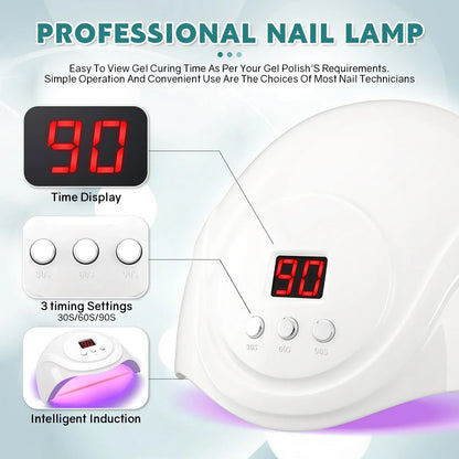 72W Professional UV Nail Lamp