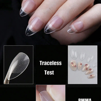 120Pcs XXS Short Almond Nails