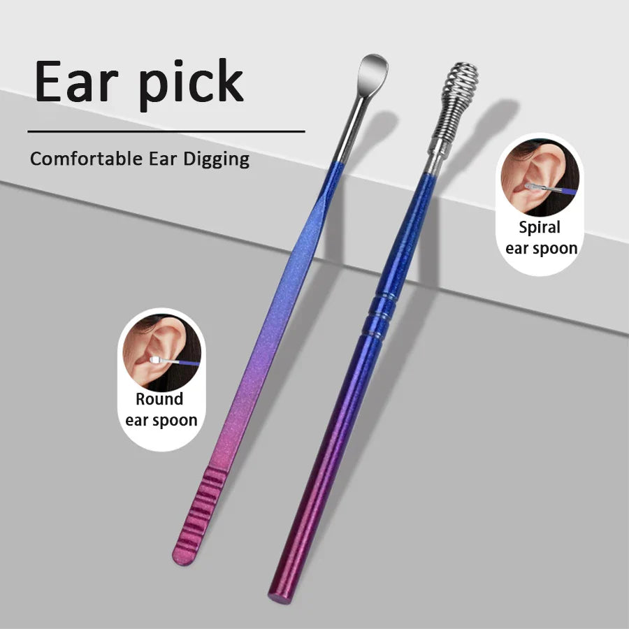 Professional Stainless Steel Manicure Set