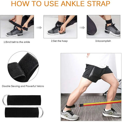 11pcs Resistance Bands Set