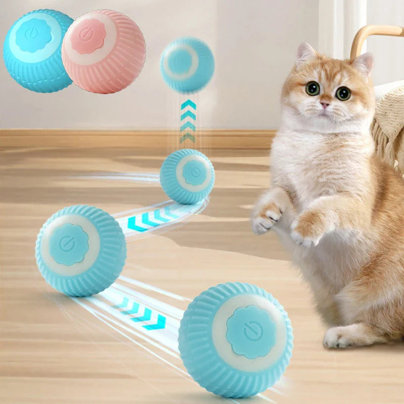 Smart Rolling Cat Toy Ball