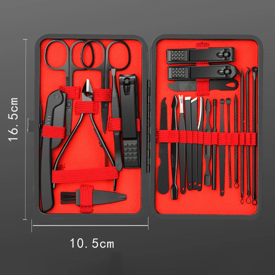 Professional Stainless Steel Manicure Kit