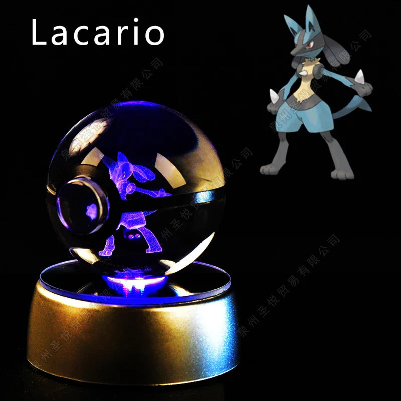 3D Pokémon Crystal Ball Lamp