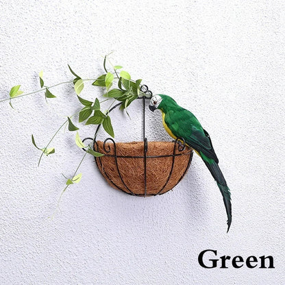 Handmade Simulation Parrot Ornament