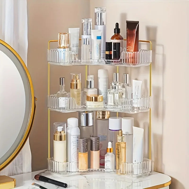 Luxury Corner Cosmetic Storage Rack