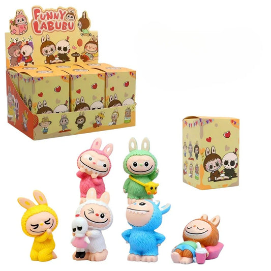PopMart Labubu Angel Mini Figures Collectible Toy