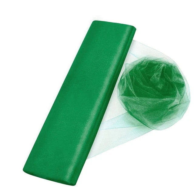 Sheer Crystal Wedding Tulle Roll