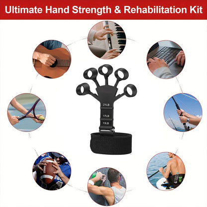 Silicone Finger Trainer Strengthener