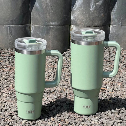 Tyeso 40oz With Handle Straw Tumbler