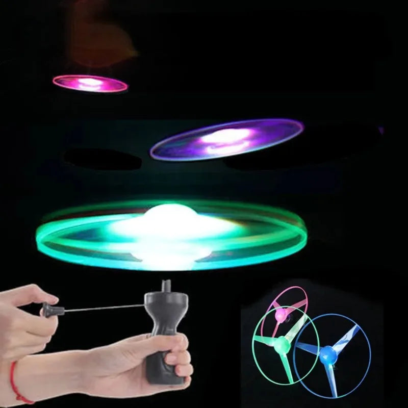 LED Flying Disc Helicopter Toy