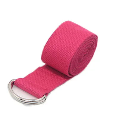 Adjustable Cotton Yoga Strap