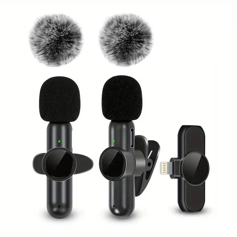 SWZYOR Wireless Lavalier Microphone for Phone
