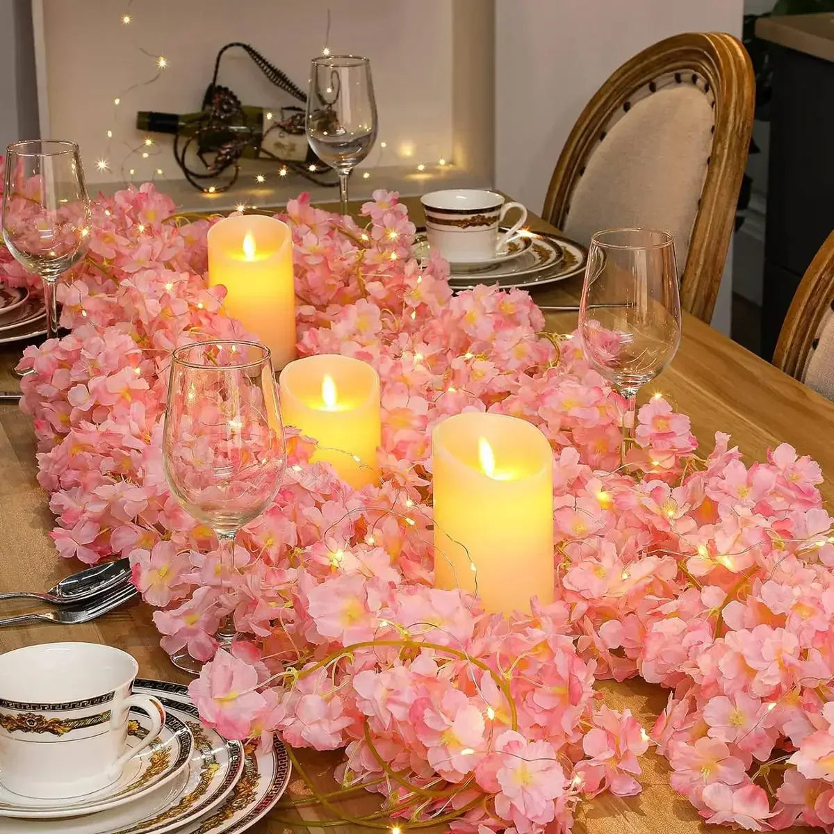 Cherry Blossom String Fairy Lights