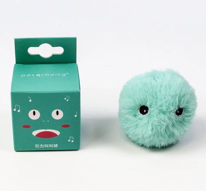 COOYOMOO Smart Catnip Squeaky Ball Toy