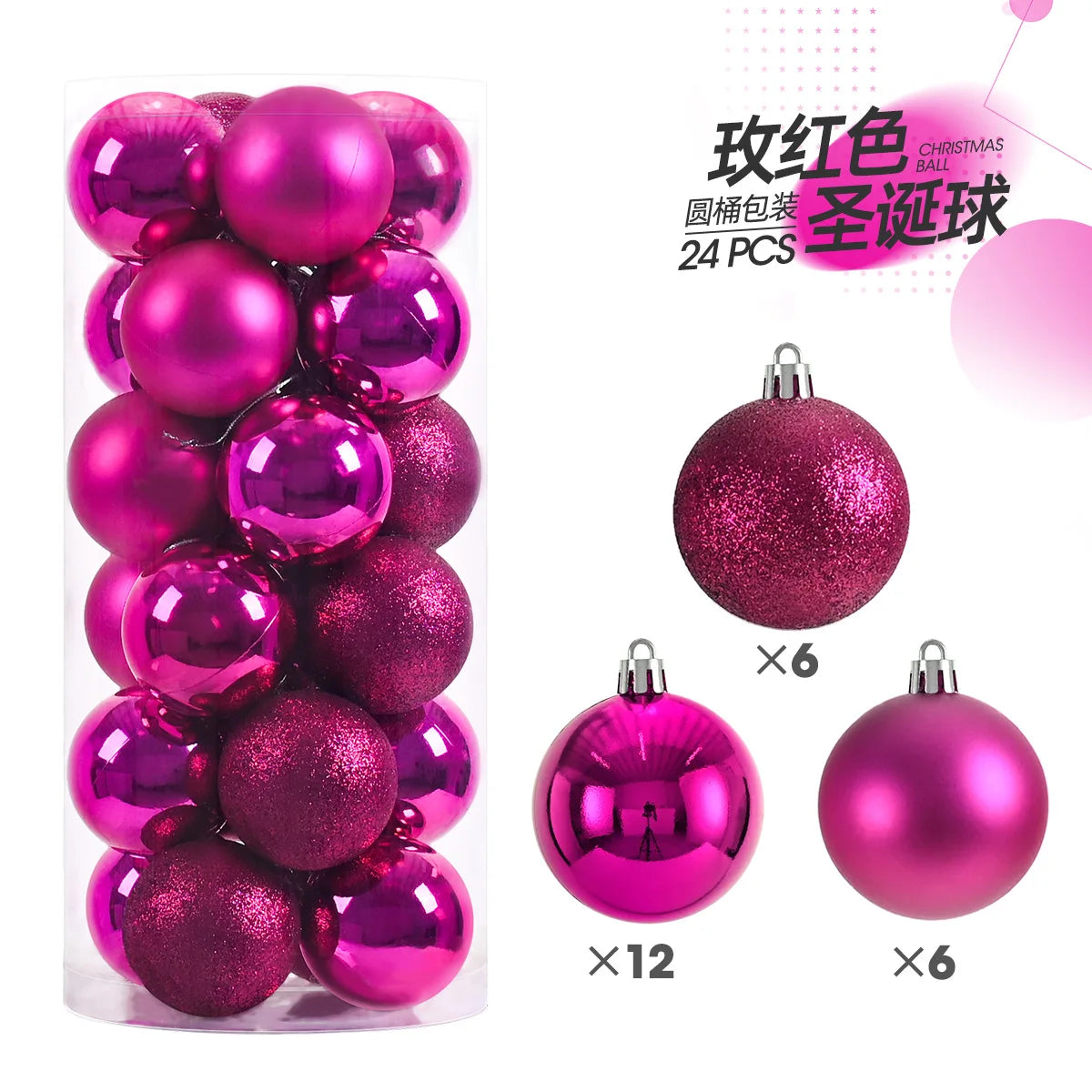 Christmas Tree Hanging Ornament Balls