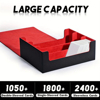 PU Leather Trading Card Box