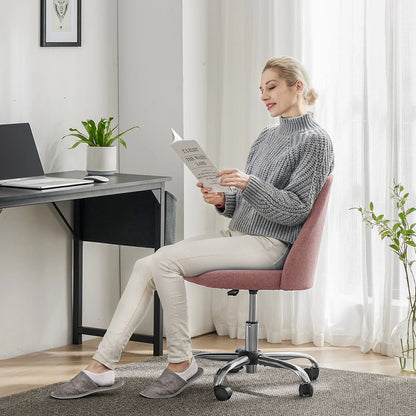 JHK Armless Swivel Desk Chair