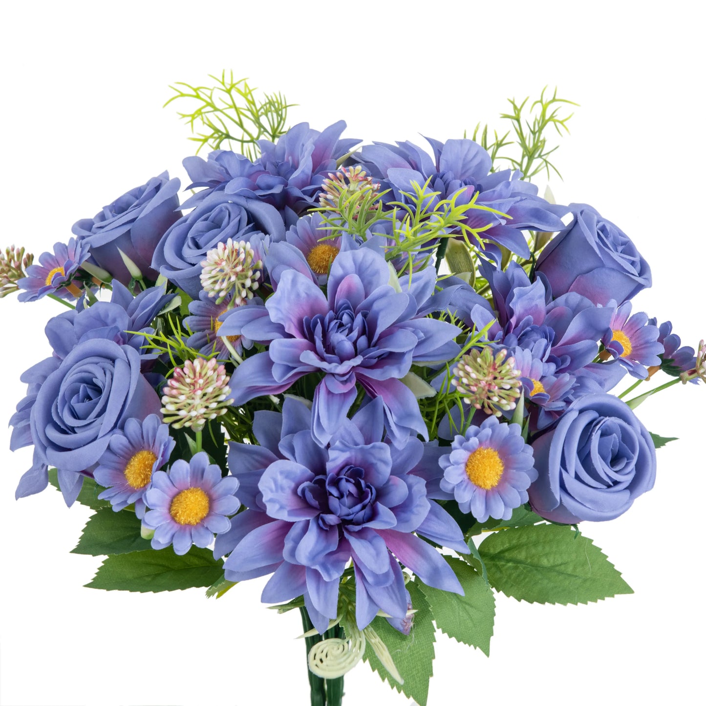 Silk Dahlia Rose Flower