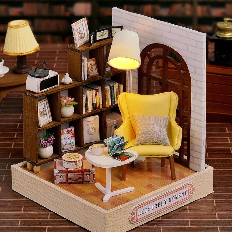 DIY Mini Wooden Dollhouse