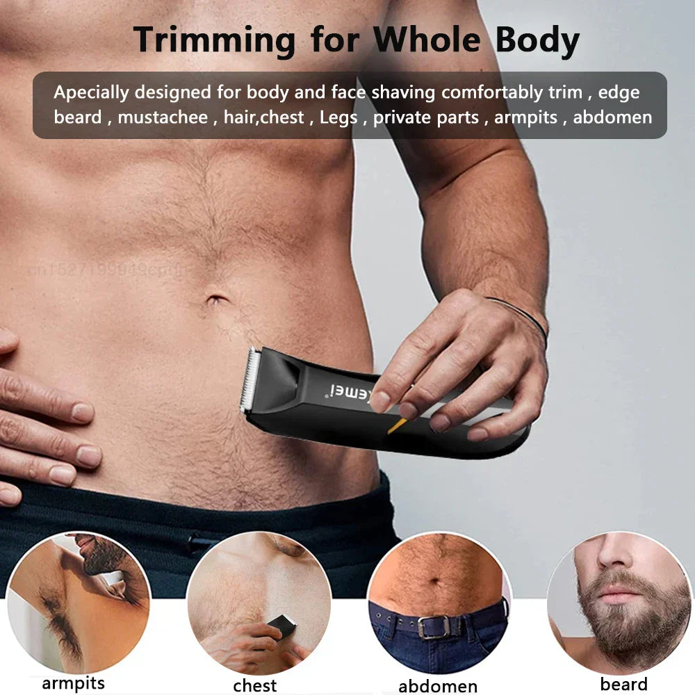 Rechargeable Epilator Body Trimmer