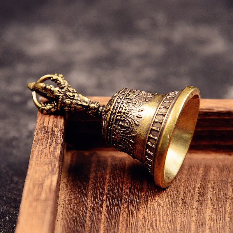 Tibetan Brass Handicraft Bronze Bell