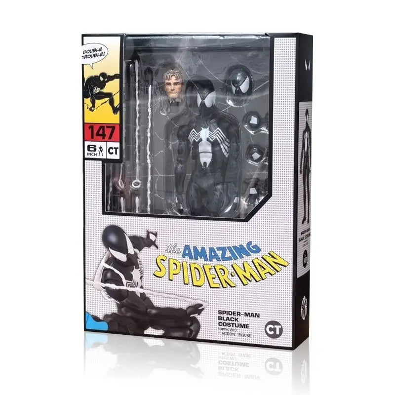 MAFEX Black Suit Spider-Man