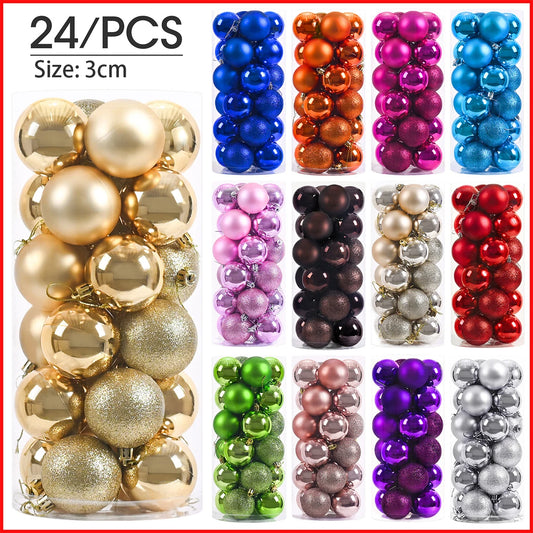 Christmas Tree Hanging Ornament Balls