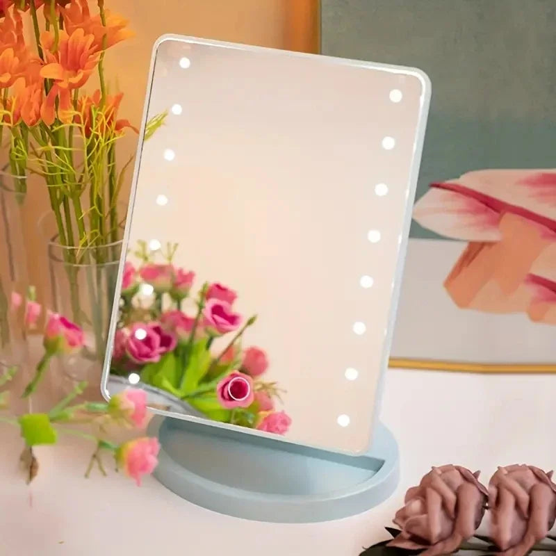 LED Rotating Touch Makeup Mirror