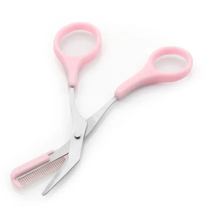 Stainless Steel Eyebrow Trimmer Set