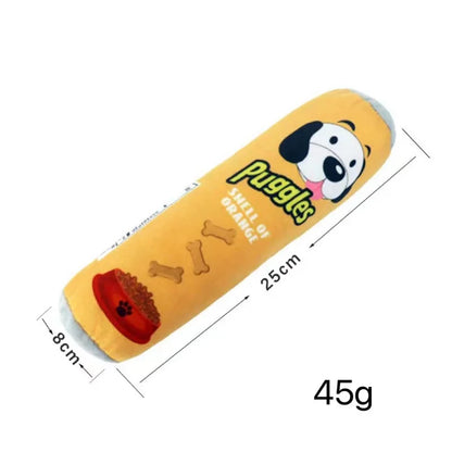 Plush Dog Joint Chew Toy