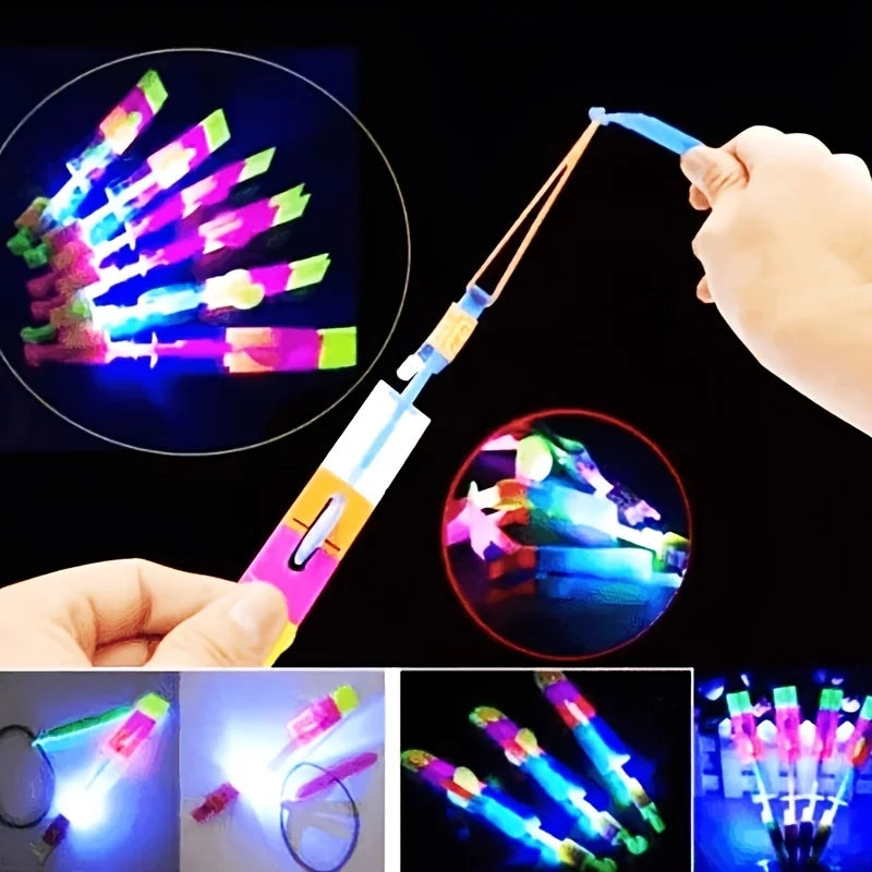LED Light Up Rocket Toys