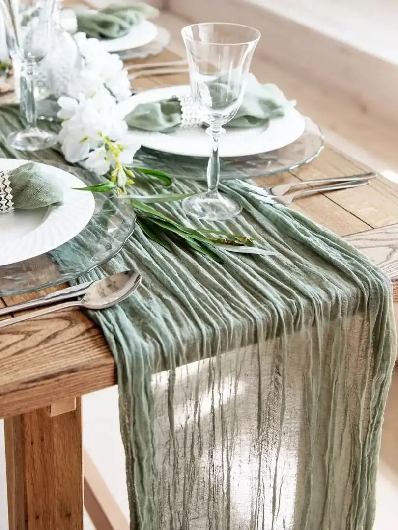 Dusty Pink Wedding Table Runner