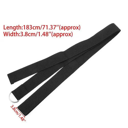 Adjustable Cotton Yoga Strap
