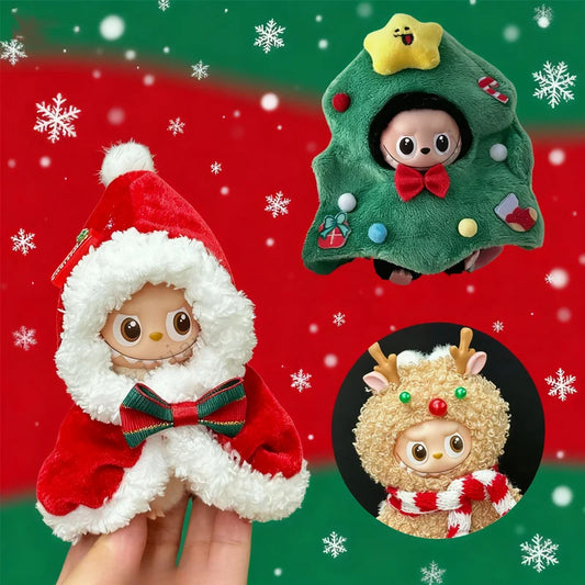 Mini Labubu V4 Christmas Outfit