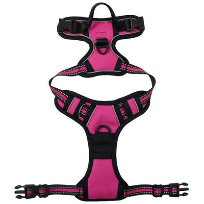 Reflective Adjustable Pet Harness Vest