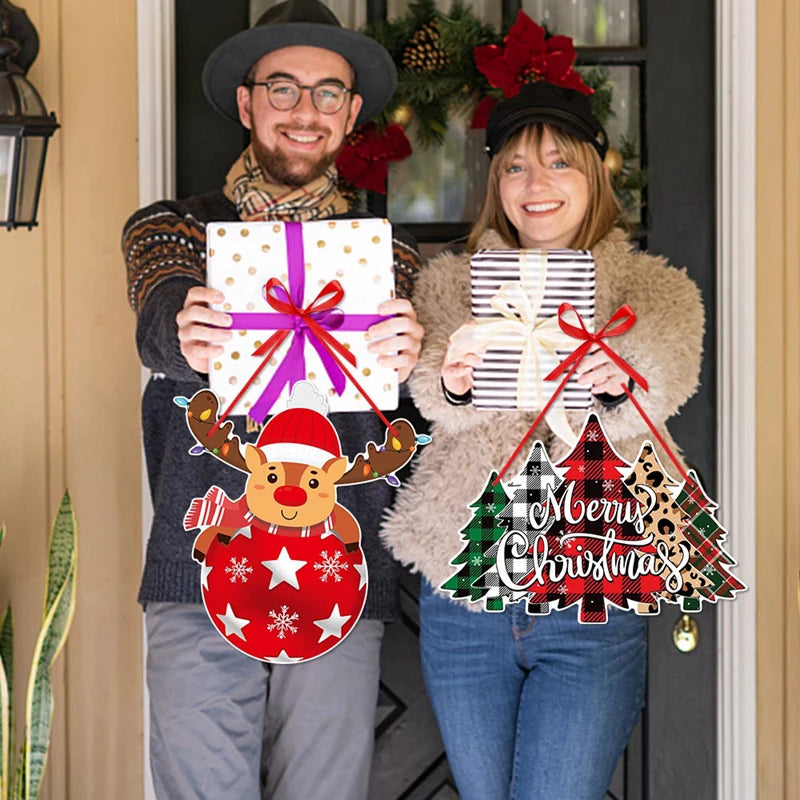 Merry Christmas Door Hanging Ornament