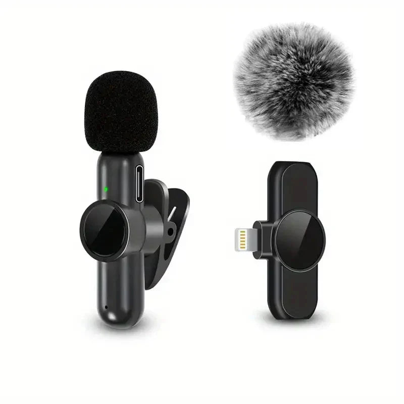 SWZYOR Wireless Lavalier Microphone for Phone